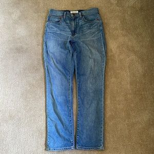 Madewell The High-Rise Slim Boy Jeans